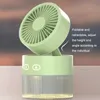 Grand ventilateur éolien à trois vitesses, fréquence Variable, chargeur USB, Mini ventilateur, purificateur d'air de bureau, 350ml, 1200mAh, 1 pièce