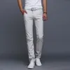 Pantalones para hombres Primavera Otoño Pantalones casuales Hombres Algodón Slim Fit Chinos Pantalones de moda Ropa de marca masculina 9 colores Tallas grandes 28-38 230926