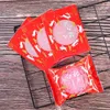 Present Wrap 100 PCS Autumn Festival Moon Pattern Cake Bags Plastic Cookie Candy Bag Mid-Autumn Mooncake Packaging