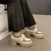 Модельные туфли, осень 2023, короткие плюшевые туфли-лодочки, женские модные туфли Мэри Джейн с неглубокой шнуровкой, женские повседневные туфли в студенческом стиле