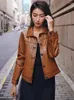 Women's Leather 2023 Sheepskin Jackets Women Spring Autumn Real Clothes For Ladies Learher Coats Female