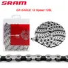 Bike Groupsets Sram GX Eagle 1X12S 12 Speed Power Chain for Mountain Silvery White Color 12V 126L Bicycle MTB Parts 230925