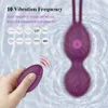 Vibratorer trådlös fjärrkontroll vagina äggt åträning träning vibrator för kvinnor kegel bollar ben wa ball gspot sex leksaker 230925