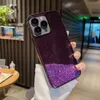 衝撃プルーフ砂の液体Quicksand clear Case for iPhone 14 Pro Max 13 12 Shiny Glitter Bling Hard Back Funda