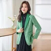 Damenanzüge UNXX Modischer, stilvoller Pailletten-Blazer, Jacke, Damen, 2023, Herbst und Winter, elegant, schlankmachend, figurbetont, Karriere, Top-Mode