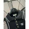 Abito a due pezzi CE23 Primavera/Estate Ricamo alla moda Lettera trionfale Riduzione dell'età Stile college Canotta versatile in maglia slim fit