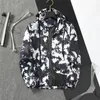 Hot 22 Designer Herrenjacke Frühling und Herbst Windrunner T-Shirt Mode mit Kapuze Sport Windjacke lässig Reißverschluss Jacken Kleidung