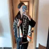 Bufanda Bufanda de diseñador para mujer Bufandas Diseñador Mantón largo y cálido Mujer 180 cm Clásico de moda f Impreso Bufanda de cachemira Pashmina de lujo francesa