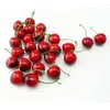 Party Decoration Foam Fruit Simulation Cherry Artificial Model Pography Props Cake Fake