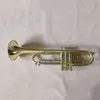 Ny ankomst BB Trumpet Högkvalitativ guldlack Silverpläterad trumpet mässing Musikinstrument Composite Trumpet 00 00