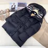 복어 코트 여자 다운 자켓 겨울 패션 디자이너 파카 코트 여성 클래식 스트리핑 후드 퍼프 재킷 외부웨어 S-L 23FW