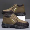 Kleding Schoenen Winter Heren Laarzen Sneeuw voor Mannen Warm Antislip Enkellaars Outdoor Bergbeklimmen Botas Martin 230926