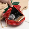 Shoulder Bags Pu For Women Cute Handbags Ladies Personalized Strawberry Mini Purses And Female