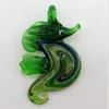 Pendant Necklaces Handmade Murano Glass Colorful Animals Beautiful Sea Horse Jewelry For Man Women Sweater Chain Gifts