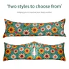 Pillow Case 1 Pc Lover Printed Long Pillowcase Decorative For Home Pillowcases For Bed Of 150 cm Double Lover Sleeping Pillow Cover 50x75 cm 230925