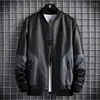 Men's Fur Men Faux Leather Jacket Motorcycle 5XL Jackets Black Jaqueta De Couro Masculina Outwear Male PU Coats Mens