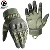 Fünf Finger Handschuhe Taktische Vollfinger -Touchscreen -Armee Militär PU Leder Kampf Schießen Jagd Airsoft Arbeit Schutzausrüstung Frauen 230925