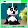 Humidifiers 120ml Cartoon Panda USB Air Humidifier For Home Ultrasonic Desktop Mist Maker Fogger Mini Office Air Purifier YQ230926