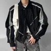 Herrenjacken High Street Y2k Streetwear Männer Kontrastjacke Top Modetrend Funktionelle Assault-Jacken Neutrales Originaldesign Reißverschlussmantel 230926