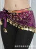 Stage Wear Mesh Oriental Dancing Costume Urban Dance Latin Hip Scarf Tassel Belly Performance Jazz Sequins Flamco Arab Woman Clothes