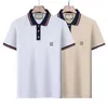 Herren-Designer-Poloshirt, Sommerhemd, Stickerei, kurze Ärmel, lässiges Herren-T-Shirt, Polo-Trainingsanzug-Set, Größe M-3XL