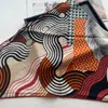 Scarves H Brand Luxury Lady Print 30% Silk 70% Cashmere Big Triangular Shawl in 94*188 cm 230922