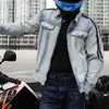 Vestes pour hommes Printemps et automne loisirs vêtements d'équitation moto hommes quotidien chevalier vêtements moto vêtements rétro denim jacke 230925