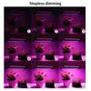 植物の成長のためのライト紫外線LED USBフルスペクトルパネルPHYTOランプ回転柔軟なフィトランプ温室栽培光屋内花YQ230926