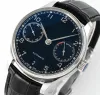 IWC Portuguese IW500107 AAAAA 5A Kvalitet Superclone Watch 42.3mm Mens Automatic 52010 Mechanical Movement With Present Box Leather Band 01