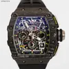 Richardmill zegarki Automatyczne zegarki mechaniczne Mills SportswWatches Mens Series RM5301 Polo Limited Edition Tourbillon Full Hollow 4450 x 4994 Manual HBrz