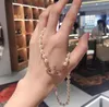 Pendant Necklaces Empress Dowager Pearl Necklace Pins Light Luxury Small Crowd 2023 Women's Sweater Chain Ouyang Nana Same Style