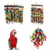 Inne ptaki dostarcza drewniane zabawki duże zabawki Parrot Pirot Akcesoria Big Cage ugryzienie dla afrykańskich szarych sterek cockatoos 230925