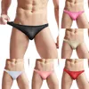 Sous-vêtements sexy hommes petits slips sous-vêtements pure fil maille culotte U convexe respirant bikini confortable gay slip homme