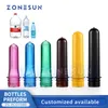 ZONESUN Customized Link For PET Preforms 85/90g OD45mm Plastic Bottle Jar Mold Tube Raw Material Blow Molding Water Juice Production ZS-PCO1080