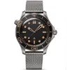 Horloge keramische bezel NTTD 42 mm heren Orologio saffier herenhorloges automatisch uurwerk mechanisch Montre de luxe horloge Nato 300M Wris182G