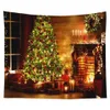 Tapestries god jul dekoration tryckt tapestry hem vardagsrum sovrum rum vägg dekoration bakgrund tyg tapestry 230926