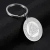 10P ring Stainless Steel Valknut Keychain Viking Irish Knot Pagan Amulet Charm Ring Holder Pendant Bag Gift for Men Women264Y