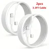 iPhone 15充電器2PCS 3.3ft USB Cケーブル高速充電ケーブルコード / iPad Pro / Samsung Galaxy S23 S22 S21 S20 ULTRA