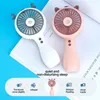 Mini Portable Electric Fan 3 Speed ​​Spray Water Misting Camping USB Luftkonditionering Laddningsbar trådlös kylhandhållen