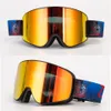 Lunettes extérieures lunettes de ski professionnelles hommes femmes doubles couches UV400 antibuée HD masque lunettes de ski de neige Snowboard 230926