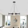 Pendantlampor Crystal Ball Lamp Chandelier Vintage LED Design E27 Lätt belysningslampa