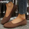 Zapatos de vestir Boca baja para mujer Frijoles de primavera grandes Cómodo Cabeza redonda Suela plana Mujeres 230925