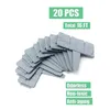 Reptile Supplies 20Piece Garden Landscape Edging Borders No Dig 16 FT Lawn Grey Plastic For Landscaping Fencing Border 230925