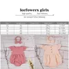 Rompers Autumn Baby Girl Ubranie bawełniany Baby Baby Romper for Born Winter Butiques Linen Playsuit Po Props Niemowlę Strój 2309925