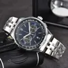 Fashion business 2023 Mens Classic Watches Dial Master Watch quartz Sapphire Watch Model Folding Luxury WristWatch Stainless steel watch band AA4