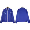 High Street Mens Tracksuits التطريز في الهواء الطلق معاطف السوستة Zipper Jogger Pants stack jacket stamball S-XL