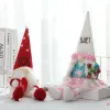 Valentines Party Gnomes Plush Decorations Handmade Swedish Tomte for Home Office Shop Tabletop Decor 926