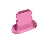 Färgglada metall Anti Dust Plug -täckningsladdningsport Cap för iPhone Dock Plug Stoper Cover Telefontillbehör Whosell