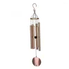 Decorative Figurines 28/36/42in Wind Chimes Outdoor Home Decoration Asthetic Deep Tone Melody Memorial Bell Aluminium Patio Courtyard Decor