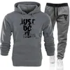 Herren-Trainingsanzüge, Herren-Trainingsanzug, Sportbekleidung, Anzüge, zweiteiliges Set, Jogginghose, Herbst, männlich, Hoodies, Sweatsuit, Sportanzüge, Ehemann, Winter, Jogginganzug x0926